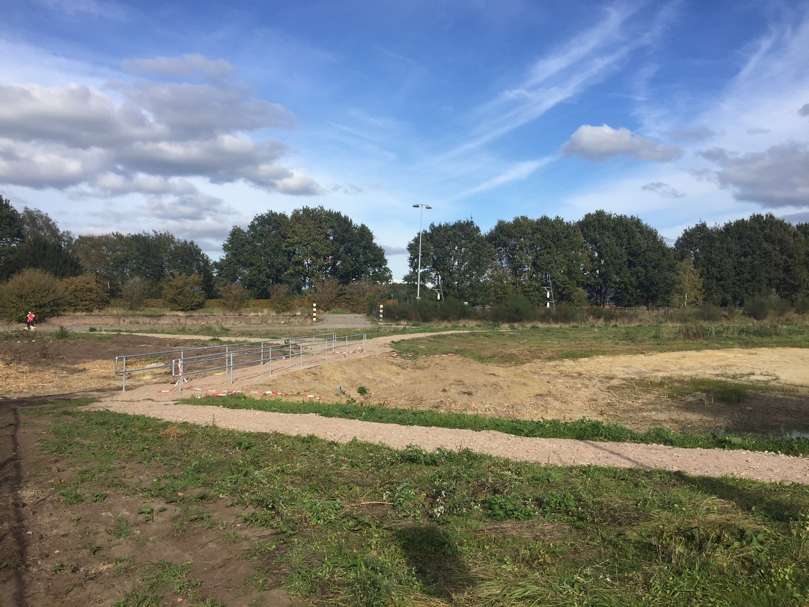 Voortgang aanleg paden Park Vossenburcht
